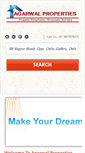 Mobile Screenshot of agarwalpropertiesdehradun.com